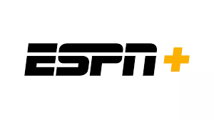 ESPN logo with gold plus sign in a plus formation.